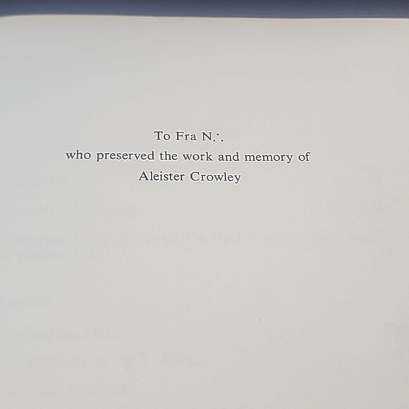 The Magical Diaries Of Aleister Crowley Edited By Skinner 1979 Hardcover No DJ - Picture 10 of 12
